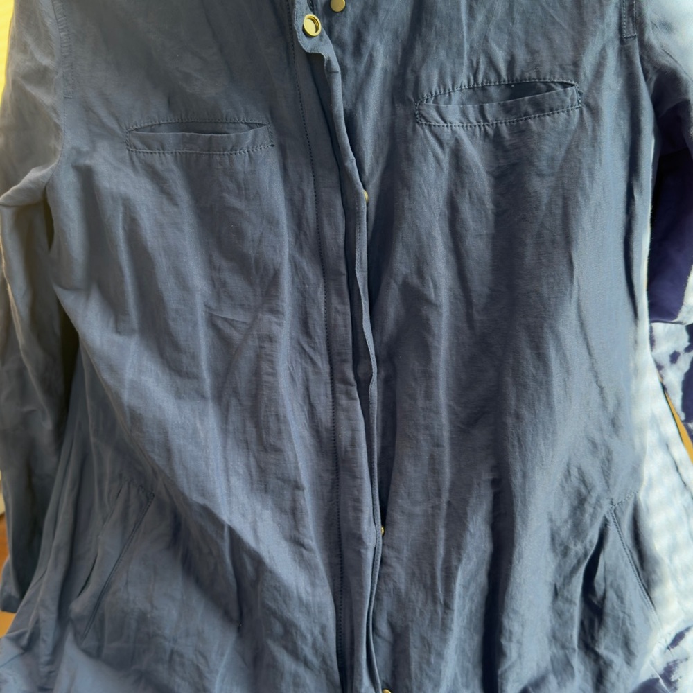 Eileen Fisher Navy Jacket